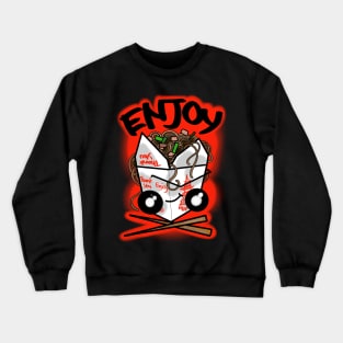 Enjoy! Lo mein Crewneck Sweatshirt